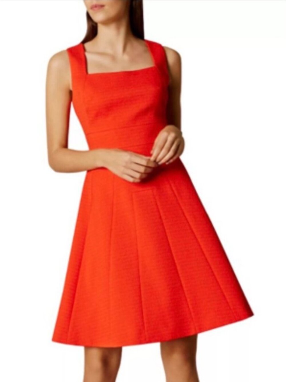 Karen Millen Textured Day Dress, XS / UK 6